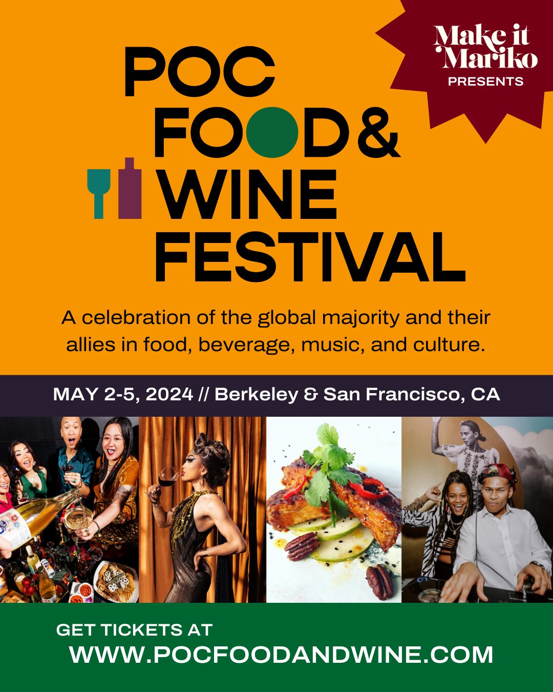 Press & Media Toolkit POC Food & Wine Festival // May 25, 2024